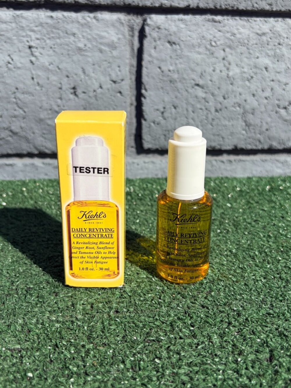 Brand New Kiehl's Daily Reviving Concentrate Face Oil 1.0 fl oz *TESTER*